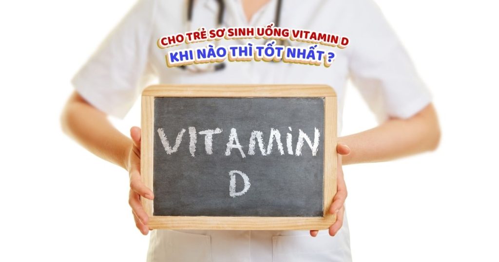 vitamin D cho trẻ sơ sinh