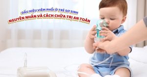 Trẻ sơ sinh bị viêm phổi