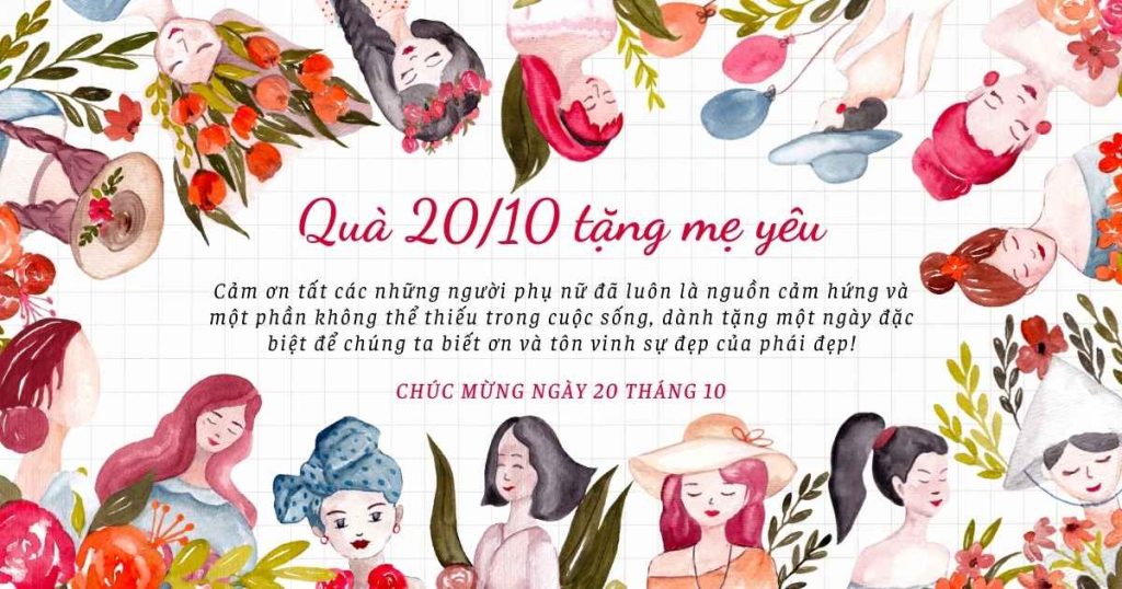 Quà tặng 20/10 cho mẹ